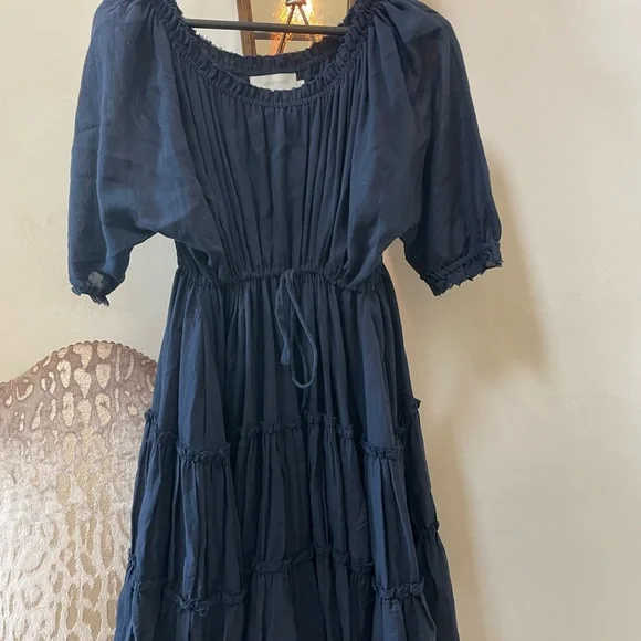 navy blue lace dress Long Prom Dress Navy Blue Half Sleeve Lace Applique Formal Evening Dresses 2018 APD3261
